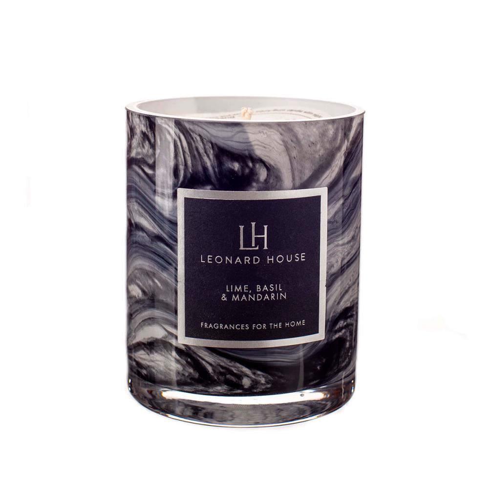 Leonard House Lime Basil & Manderin Jar Candle £25.19